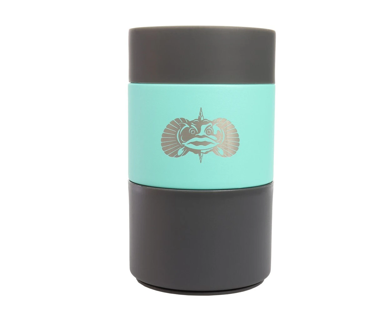 Teal Toadfish Outfitters Non-Tipping Stainless Steel Can Cooler/Stubby Cooler