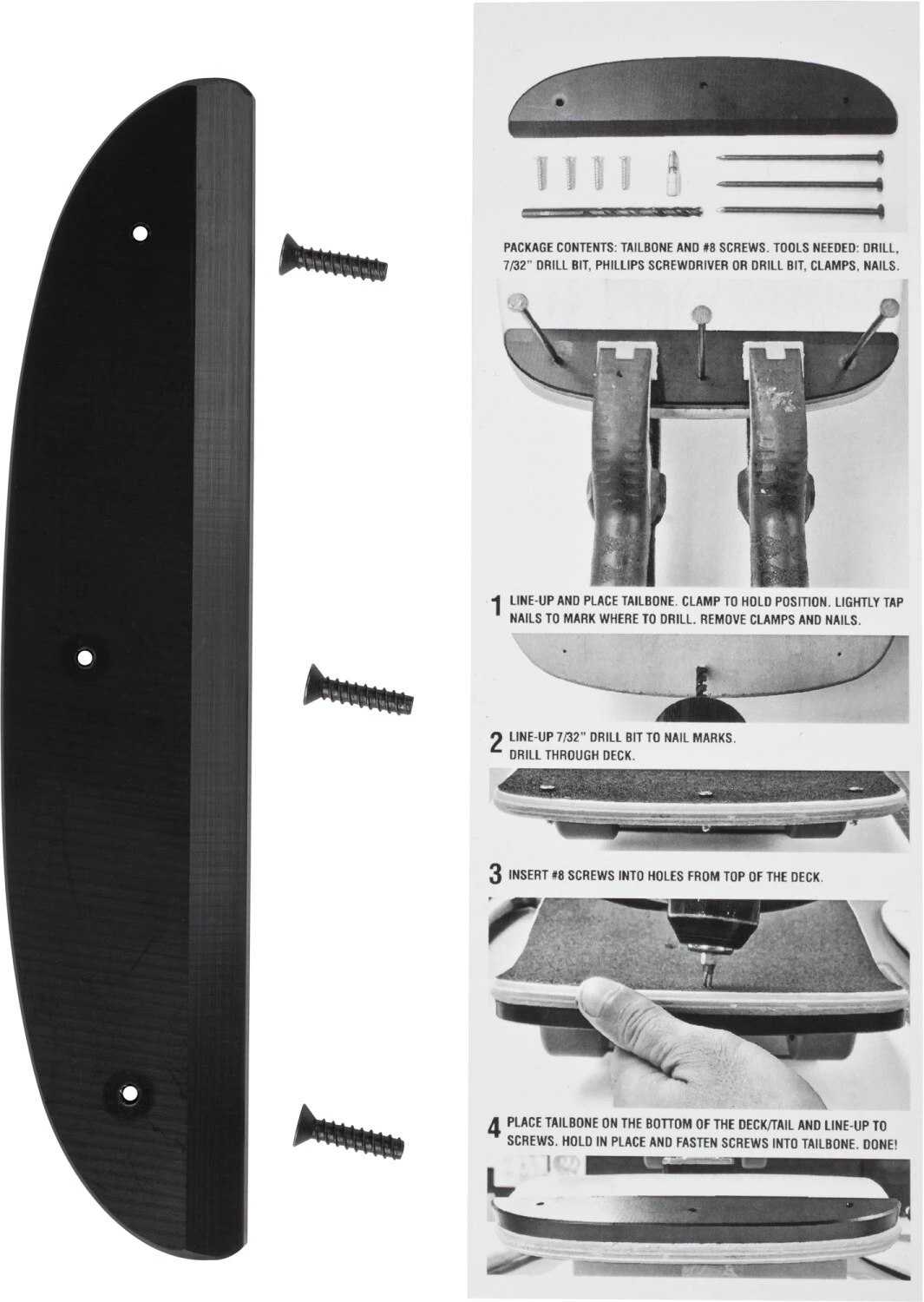 Powell Tail Bone 8.0 Black