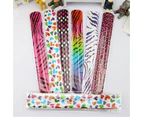 30PCS Mixed Wrist Snap Slap Bands Kids Party Favor Novelty Toys Play