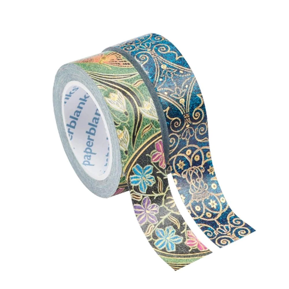 Azure/Poetry in Bloom Washi Tape