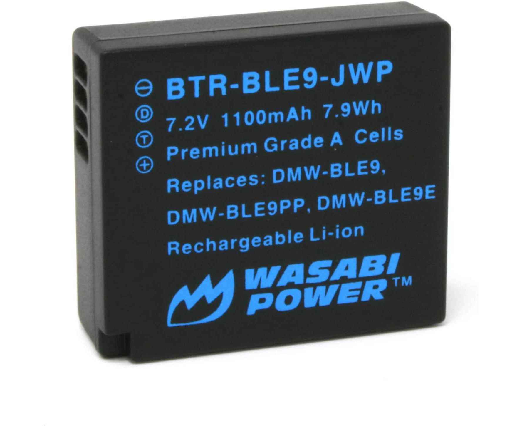 Wasabi Power Battery (1-Pack) for Leica BP-DC15, Leica D-Lux (Type 109), Panasonic DMW-BLE9, DMW-BLG10 & Panasonic Lumix DMC-GF3 & More