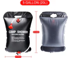 Distant Depot 20L Camp Shower Bag Solar Hot Water Portable Camping Hiking Travel