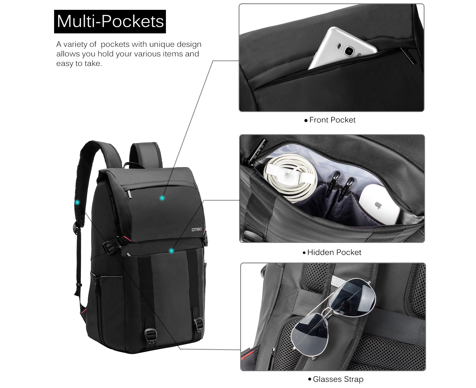 Dtbg backpack review shop