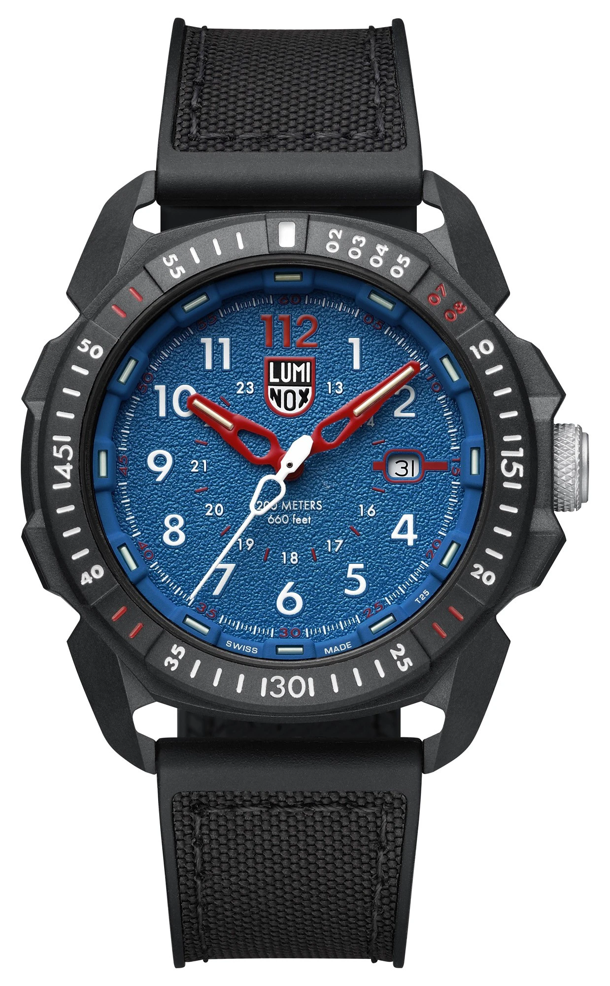 Ice-sar arctic Mens Analog Quartz Watch with Rubber bracelet Blue