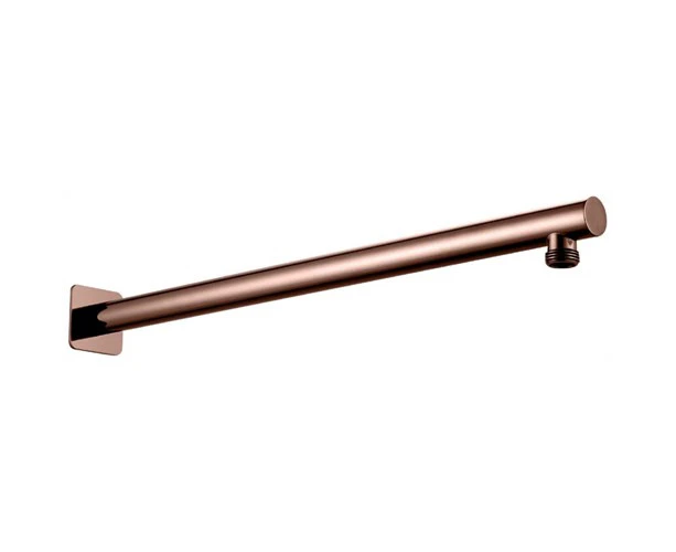 Rose Gold Limpid Wall Shower Arm 450mm