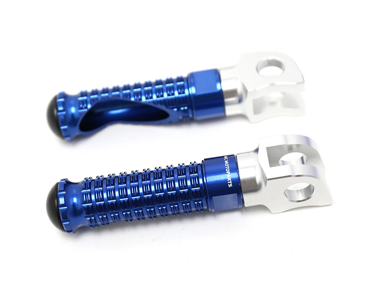 BLUE CNC Front Footrest Foot Pegs Pedal For Triumph America EFI 08-16 15 14 13 12