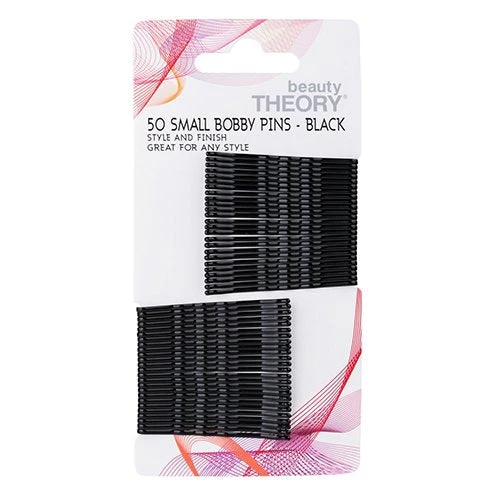 Beauty Theory Bobby Pins Pack Black 4.5cm 50 Pack