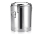 SOGA 22L Stainless Steel Insulated Stock Pot Hot & Cold Beverage Container