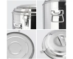 SOGA 22L Stainless Steel Insulated Stock Pot Hot & Cold Beverage Container