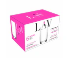 LAV Adora Highball Cocktail Tumbler Glasses - 390ml - Pack of 6