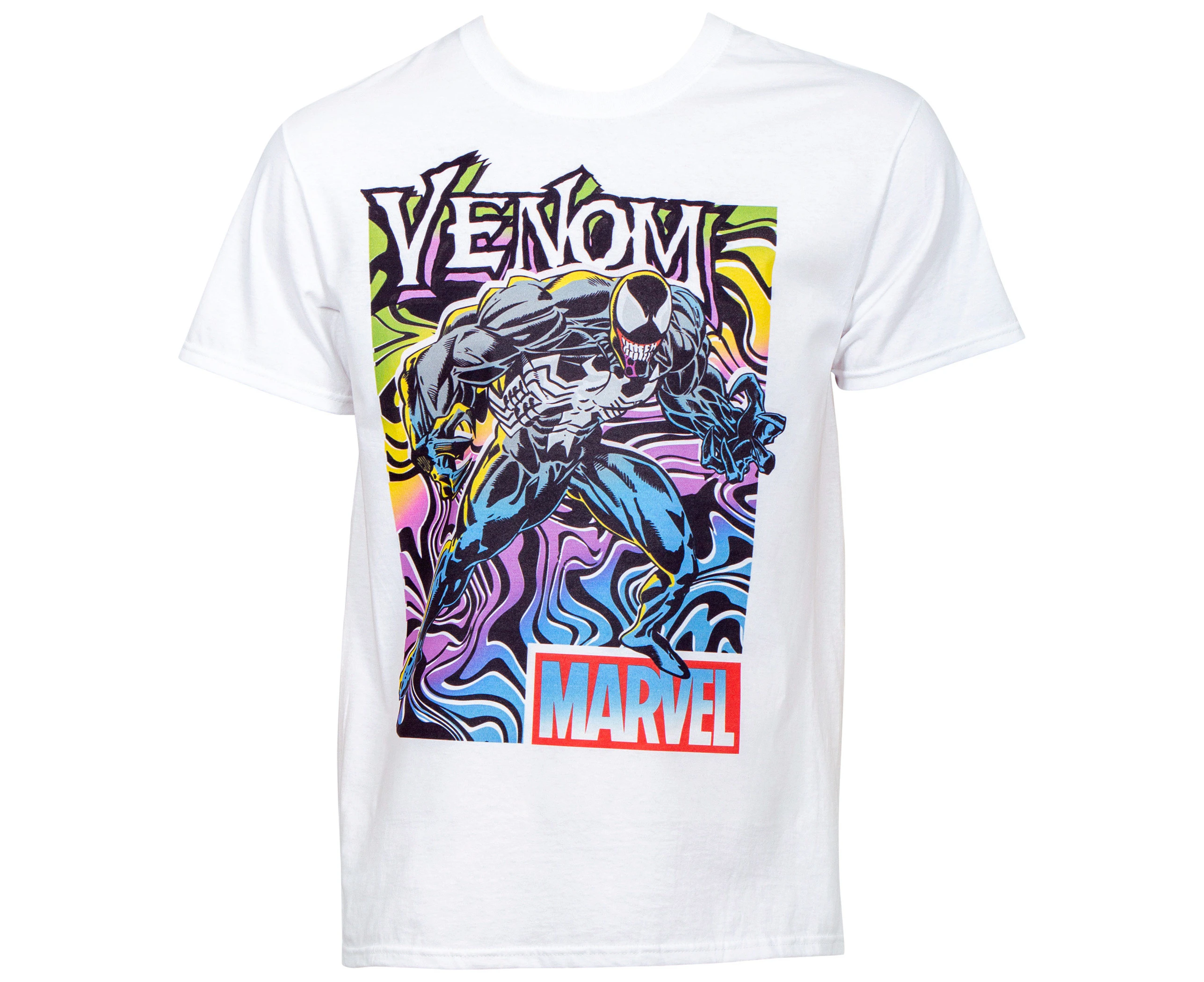 Marvel's Venom Neon Color Stance T-Shirt