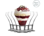 LAV Frosty Glass Ice Cream Dessert Bowl - 305ml - Pack of 6 Serving Bowls Ice Cream Cups