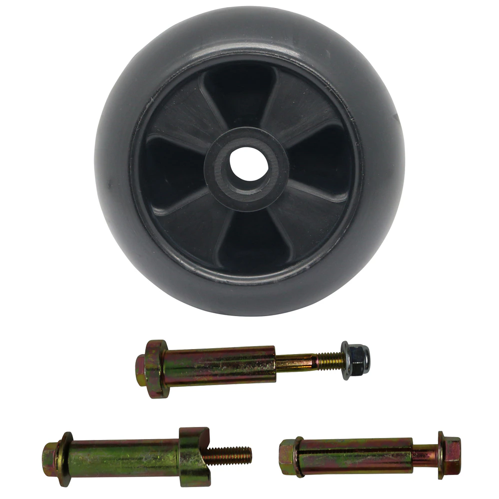 Ride on Mower Deck Wheel Roller & Hardware for Selected John Deere AM133602 M111489 AM116299