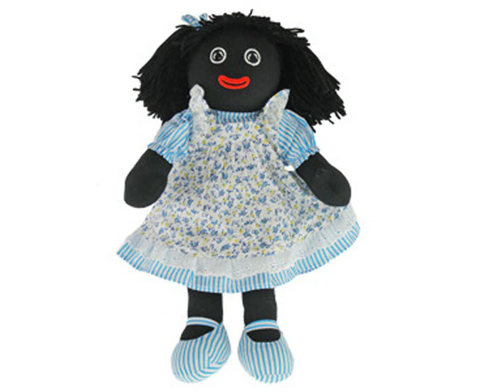 Hopscotch Lovely Soft Rag Doll GLORIA Girl Dressed Doll Large 35cm