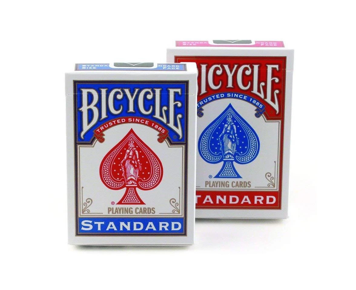 Bicycle Standard Playing Cards Blue & Red Editions Set 2-Decks