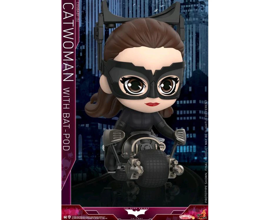 Batman Dark Knight Rises - Catwoman with Batpod Cosbaby Set