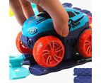 Changeable Track with LED Light Race Car Flexible Electric Bendable Car Toy-Style 4