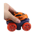 Changeable Track with LED Light Race Car Flexible Electric Bendable Car Toy-Style 4