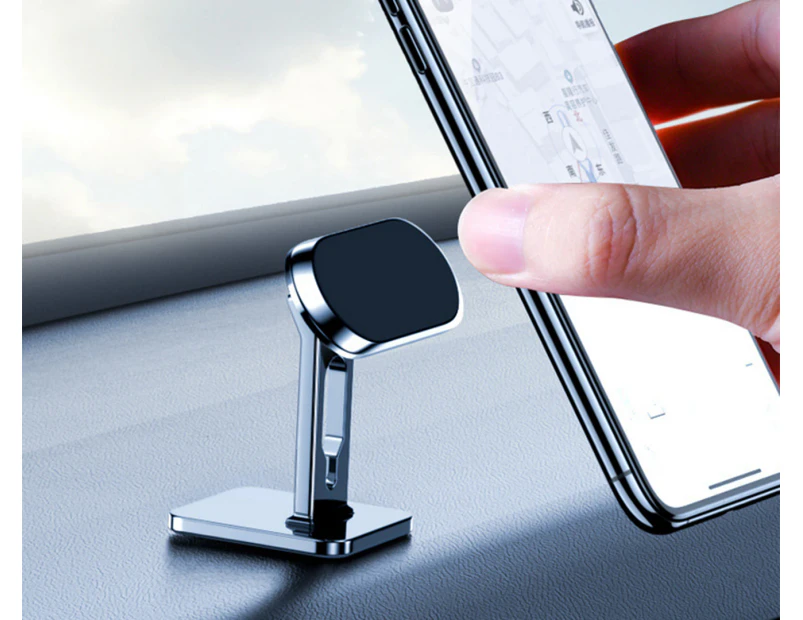 Universal Magnetic Phone Holder Magnet Stand Support In Car GPS Holder For Iphone Mobile Phone-Black