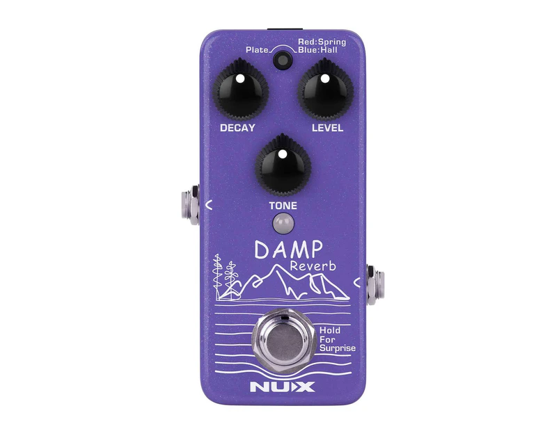 Nux NRV3 Damp Reverb Guitar Effects Pedal