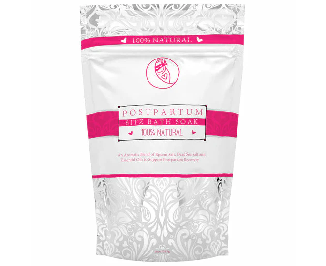 Ninja Mama Postpartum Sitz Bath Soak for Women. 100% Natural Salts with Premium new Mama Essential Oils - 300g