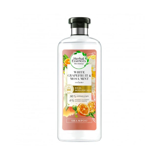 Herbal Essence Bio Renew White Grapefruit & Mosa Mint Volume Shampoo 400ml