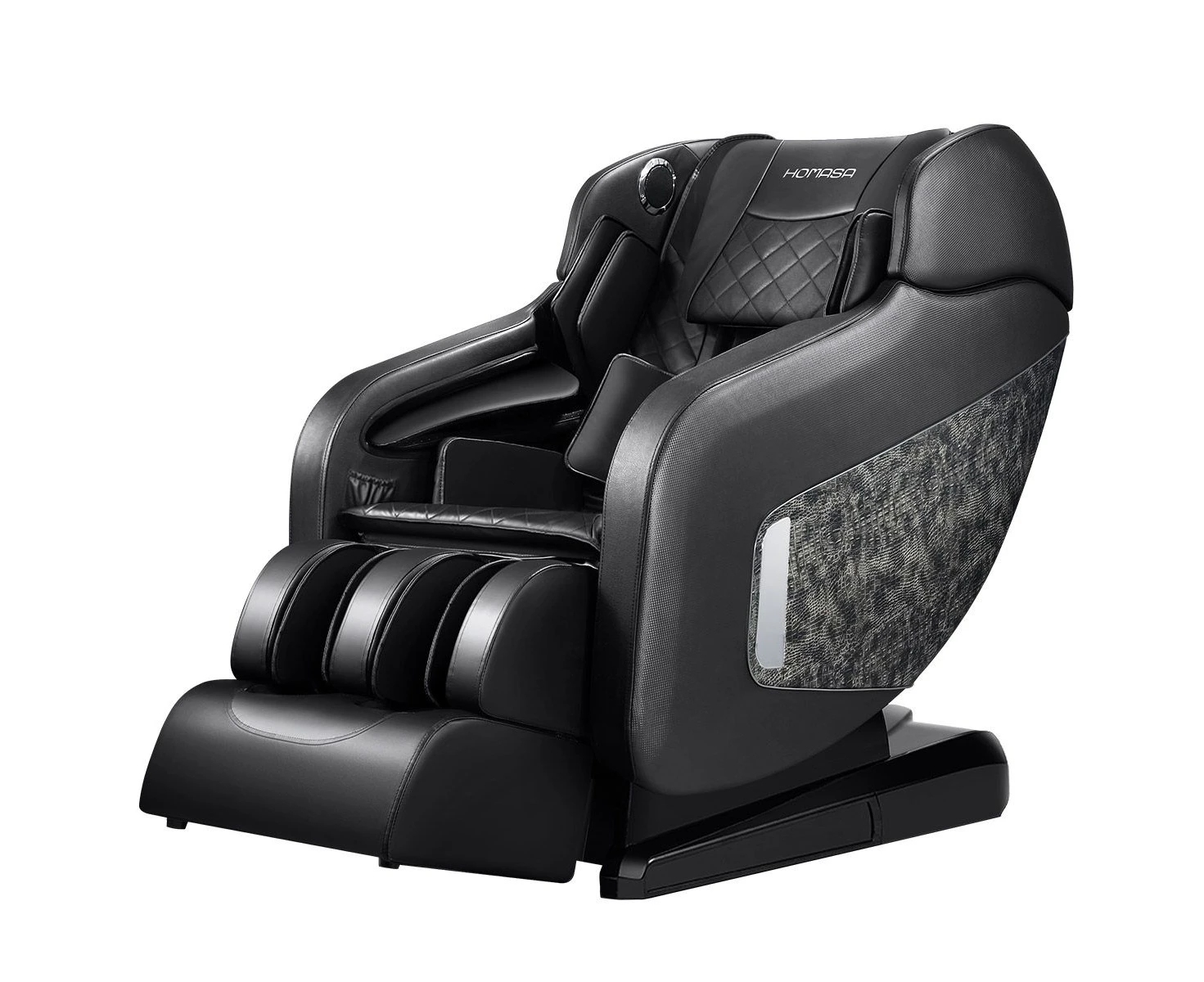 HOMASA 4D Electric Massage Recliner Chair Zero Gravity Massager Grey