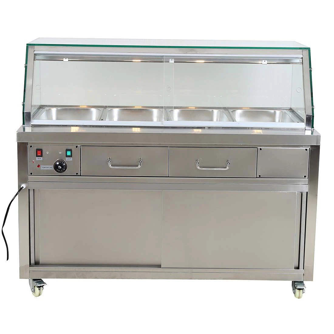 Thermaster Heated Bain Marie Food Display PG150FE-YG