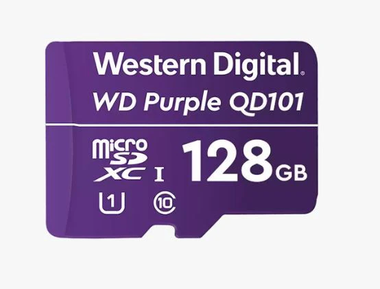 WD Purple Microsdxc Card Class10 - 128GB