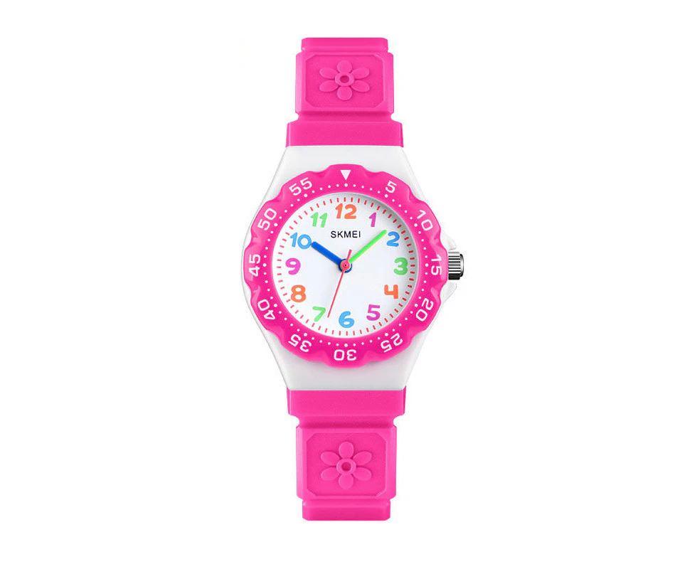 WIWU Girls Waterproof Quartz Watch Fashion Watch-RoseRed12