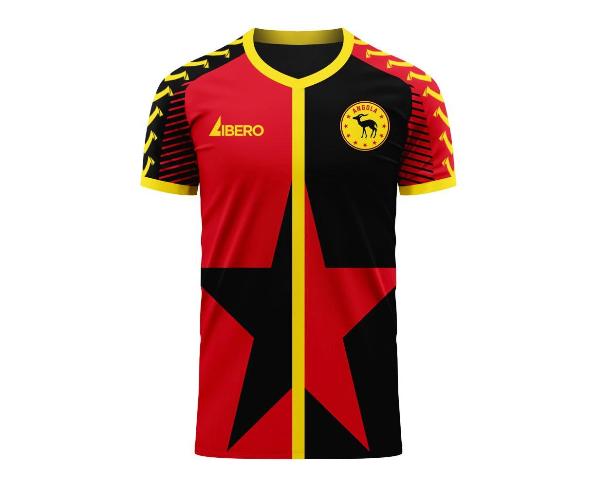 Angola 2020-2021 Home Concept Football Kit (Viper) - Little Boys