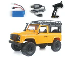 MN-90 1/12 2.4G 4WD Rc Car W/ Front LED Light Body Shell Roof Rack Crawler Monster Truck RTR Toy