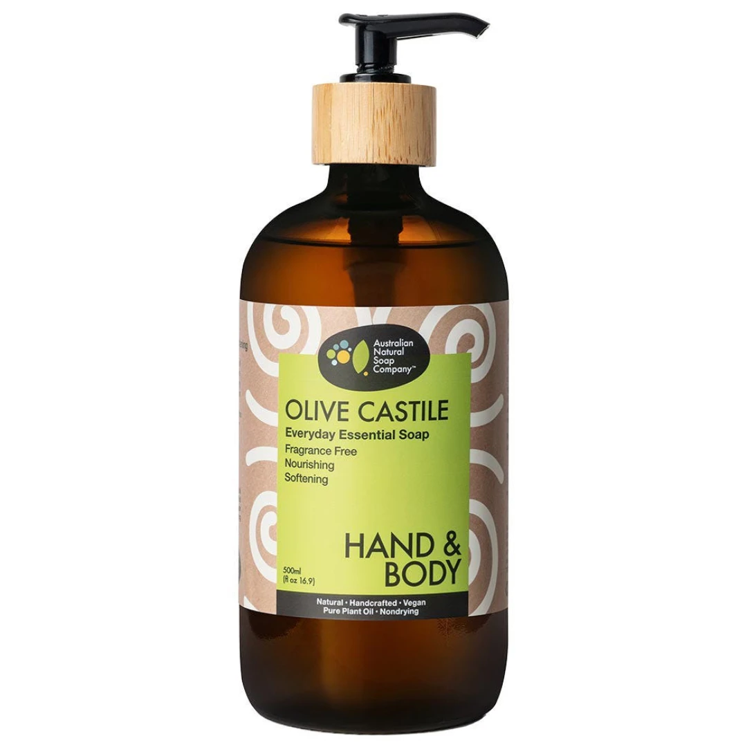 The ANSC Hand & Body Wash Olive Castile (500 ml)