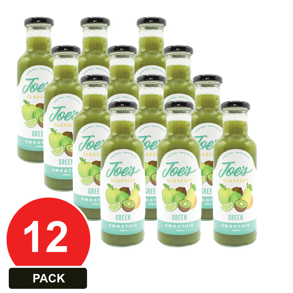 12 Pack, Joe's Classics 350ml Green Smoothie