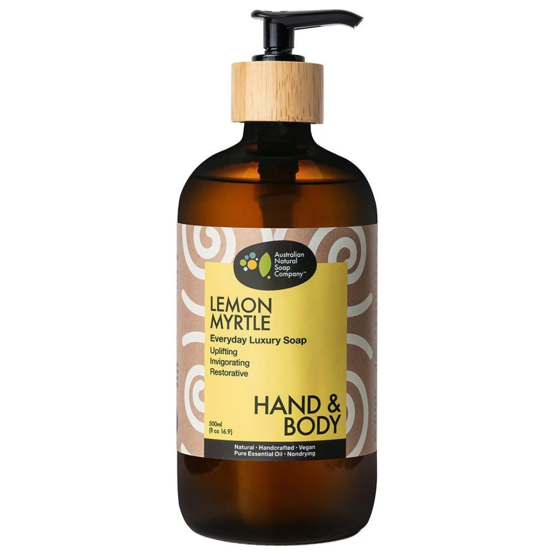 The ANSC Hand & Body Wash Lemon & Myrtle (500 ml)