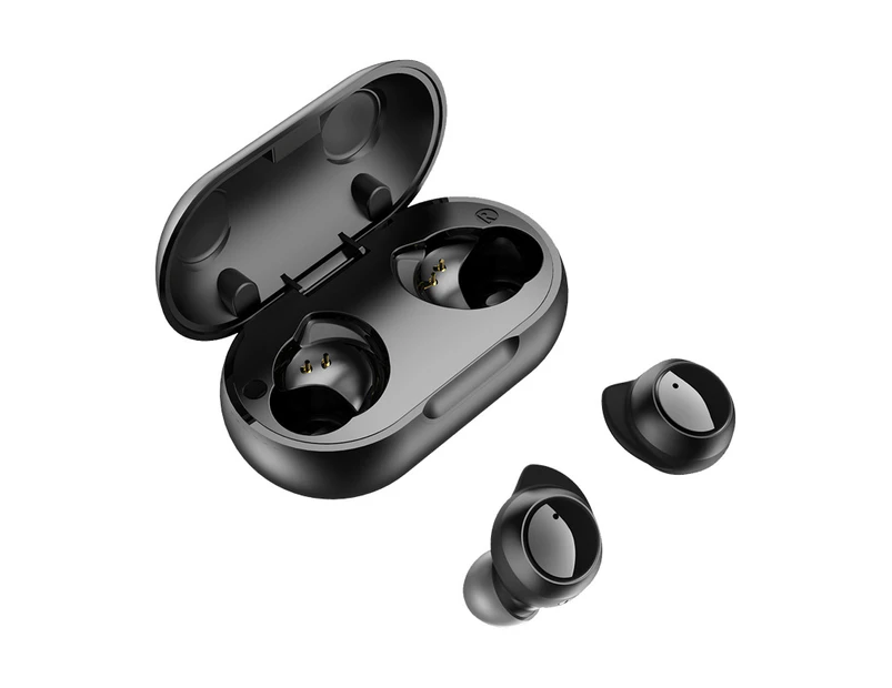 NoGou Wireless Bluetooth Earbuds with USB-C Charging Port-Black