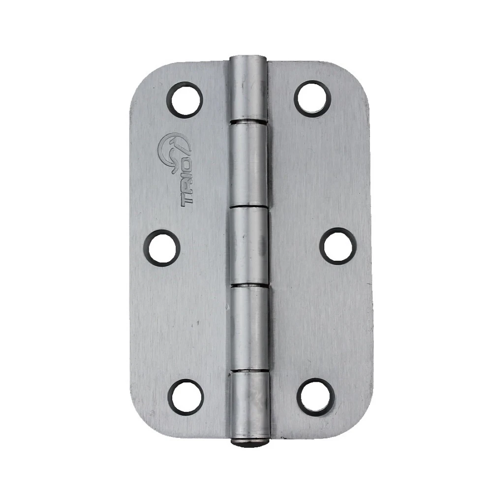 Trio TRB8916LPSC Door Butt Radius Hinge 89x58x1.6mm Satin Chrome