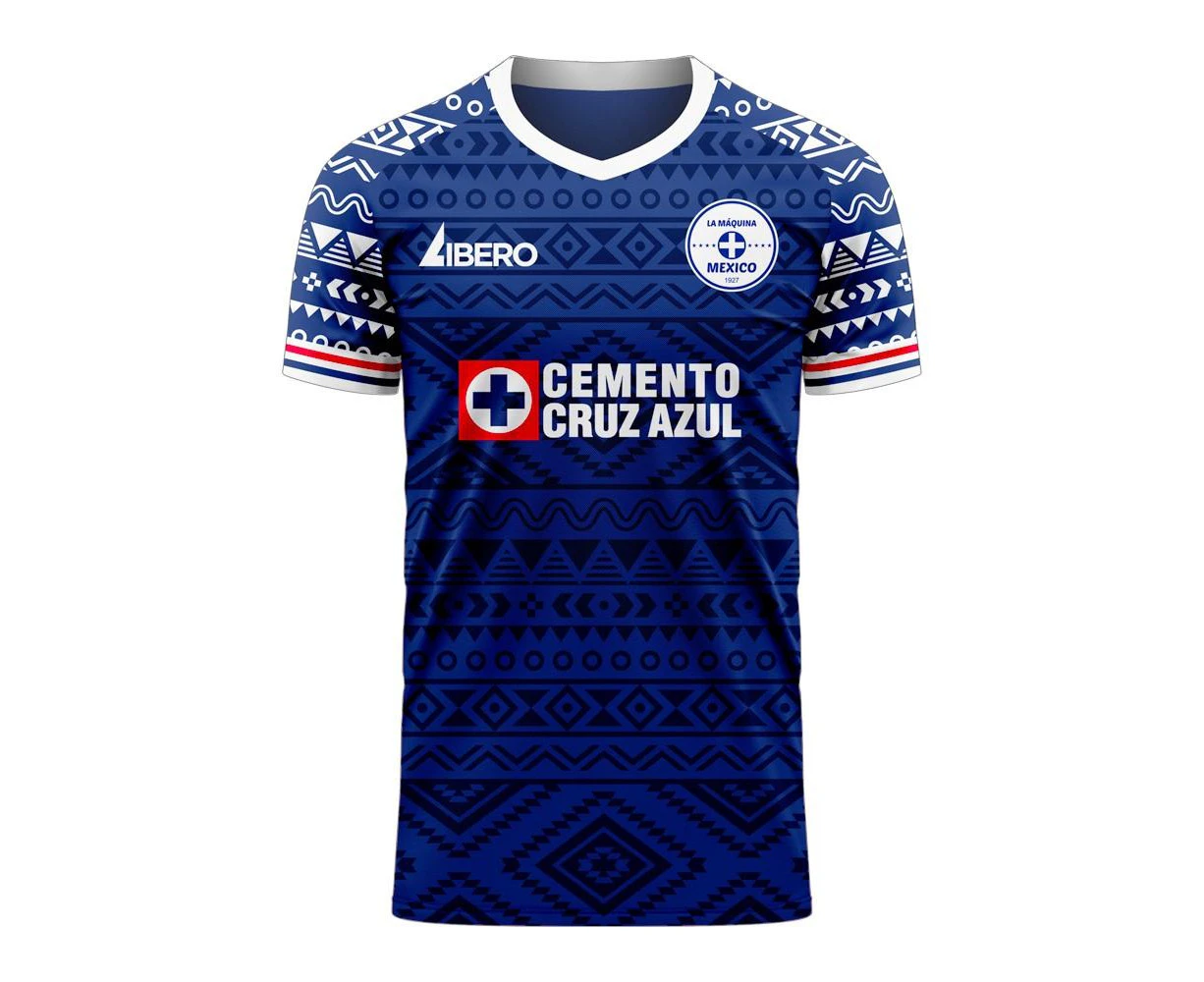 Cruz Azul 2023-2024 Home Concept Football Kit (Libero) - Kids