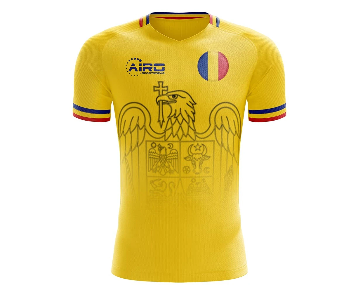 2020-2021 Romania Home Concept Football Shirt - Little Boys