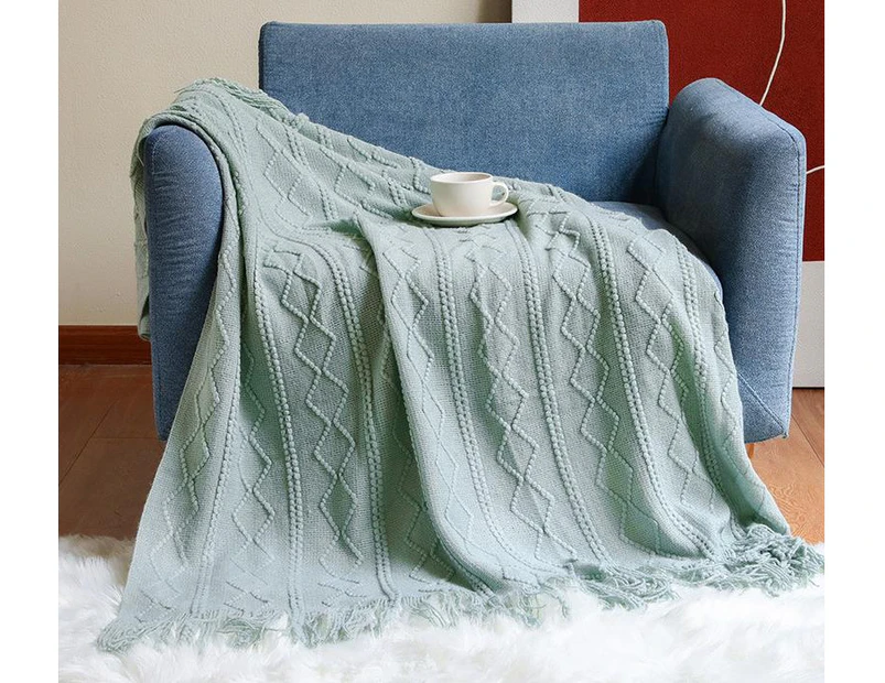 130x230cm Cozy Decorative Knit Woven Throw Blanket