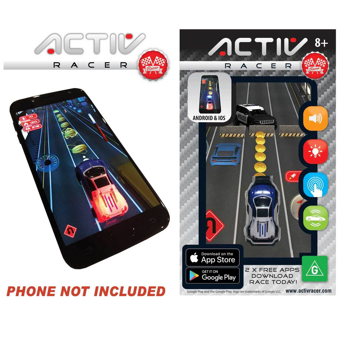 Activ Racer - Mobile Phone Arcade Game For Android And Ios Iphone