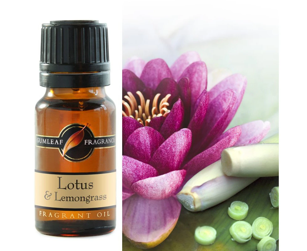 Lotus & Lemongrass Fragrance Oil 10ml