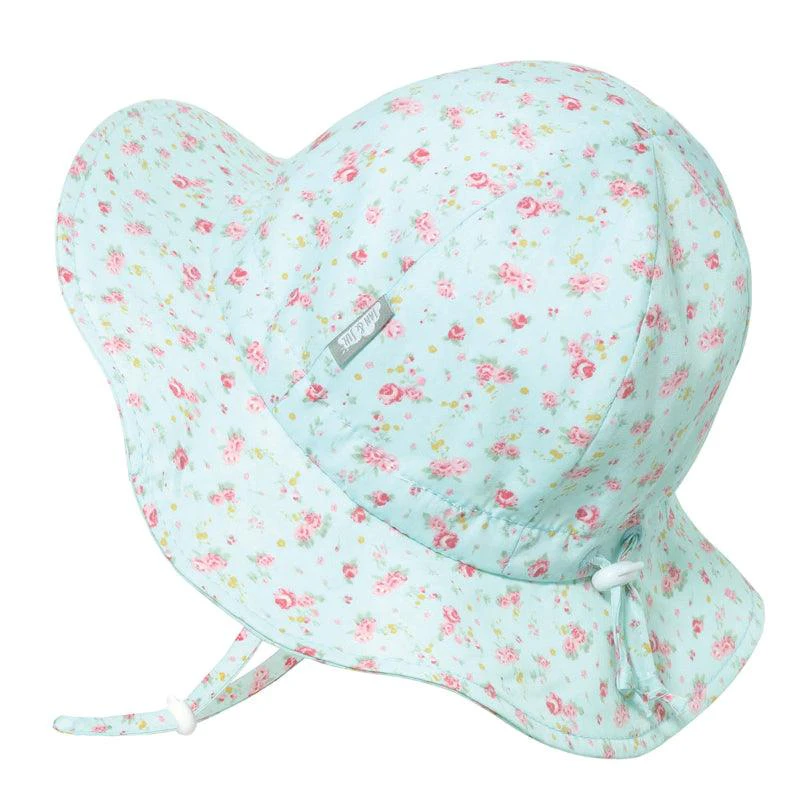 Jan Jul - Kids Cotton Floppy Hat Retro Rose