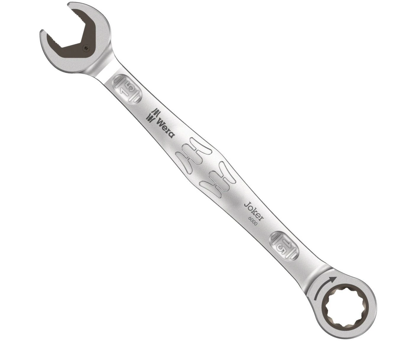 Wera 6000 Joker 15mm Ratchet Combination Wrench