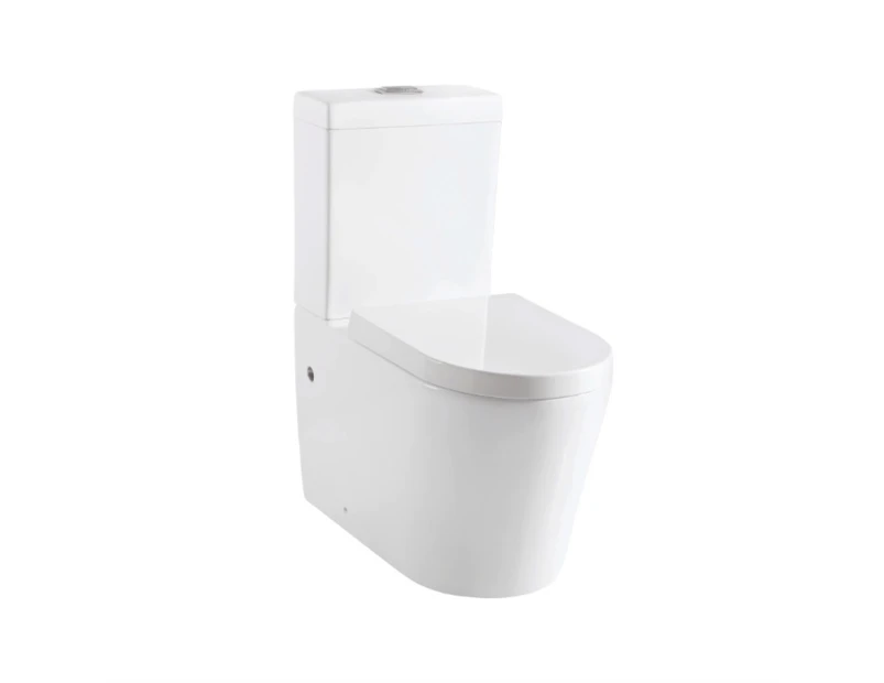 Torina Rimless Toilet Suite - White