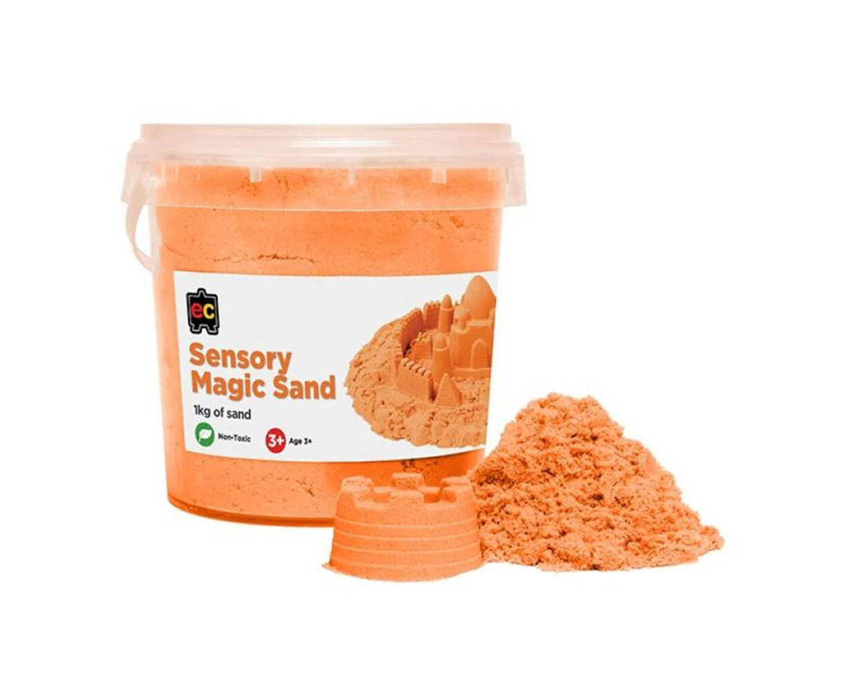 EC Sensory Magic Sand 1kg - Orange