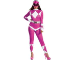 Deluxe Pink Power Ranger Women's Costume Womens