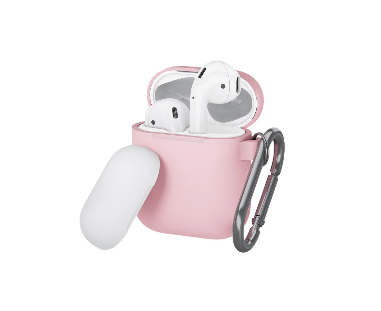 KeyBudz PodSkinz Switch - Skins for Airpods - Blush Pink