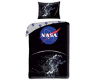 NASA Astronaut 100% Cotton Single Duvet/Doona/Quilt Cover and Pillowcase Set