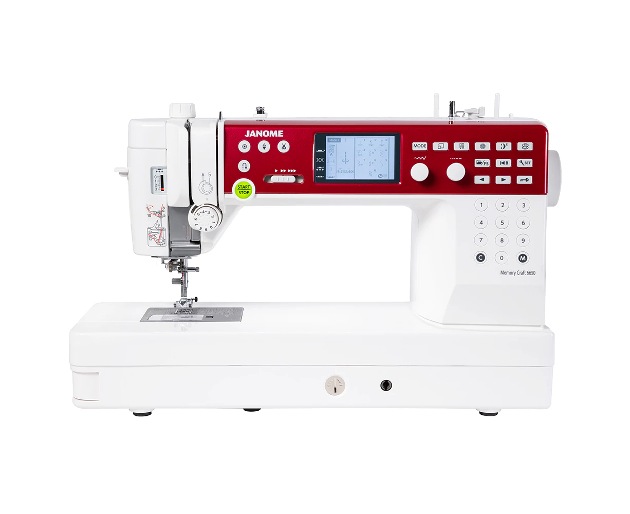 Janome Memory Craft 6650 Computerised Quilting Sewing Machine